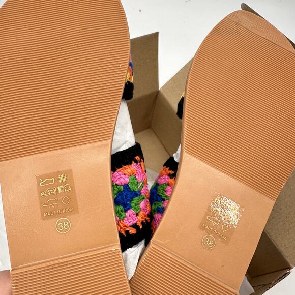 MANEBI x Evereve New in Box Crochet Double Strap Sandal // 7.5 - Picture 11 of 15